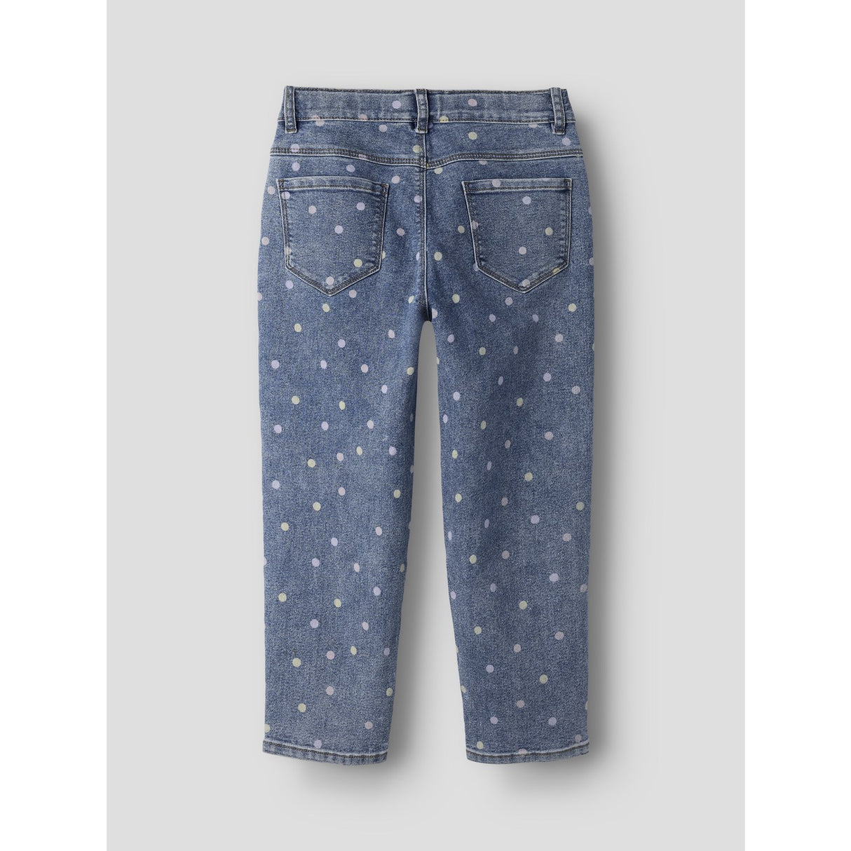 Name It Medium Blue Denim Dots Nmfpbella Mor Shaped Jeans 3555-Sz