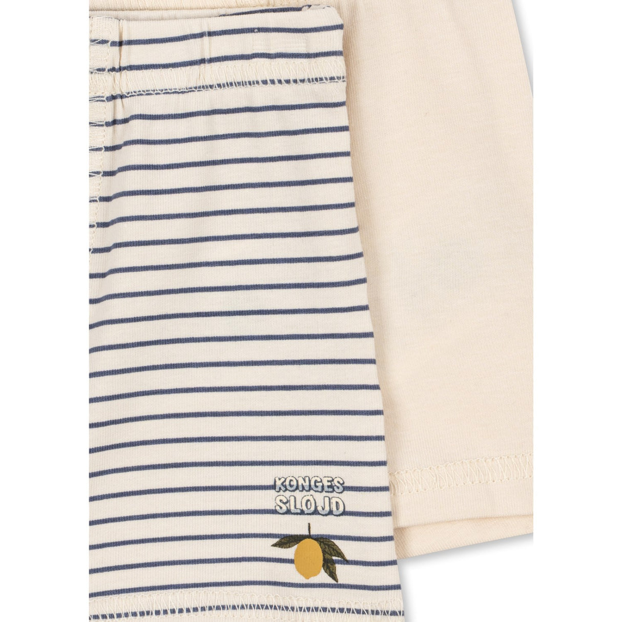 Konges Sløjd Blue Stripe Basic 2 Pak Boy Underbukser Gots