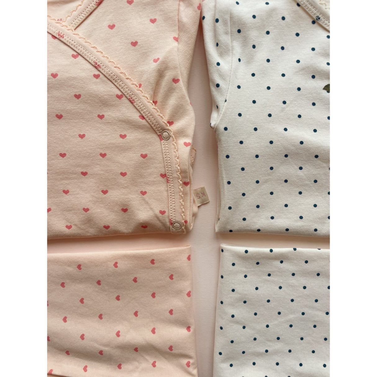 Konges Sløjd Blue Dot Basic Ls Newborn Body Gots