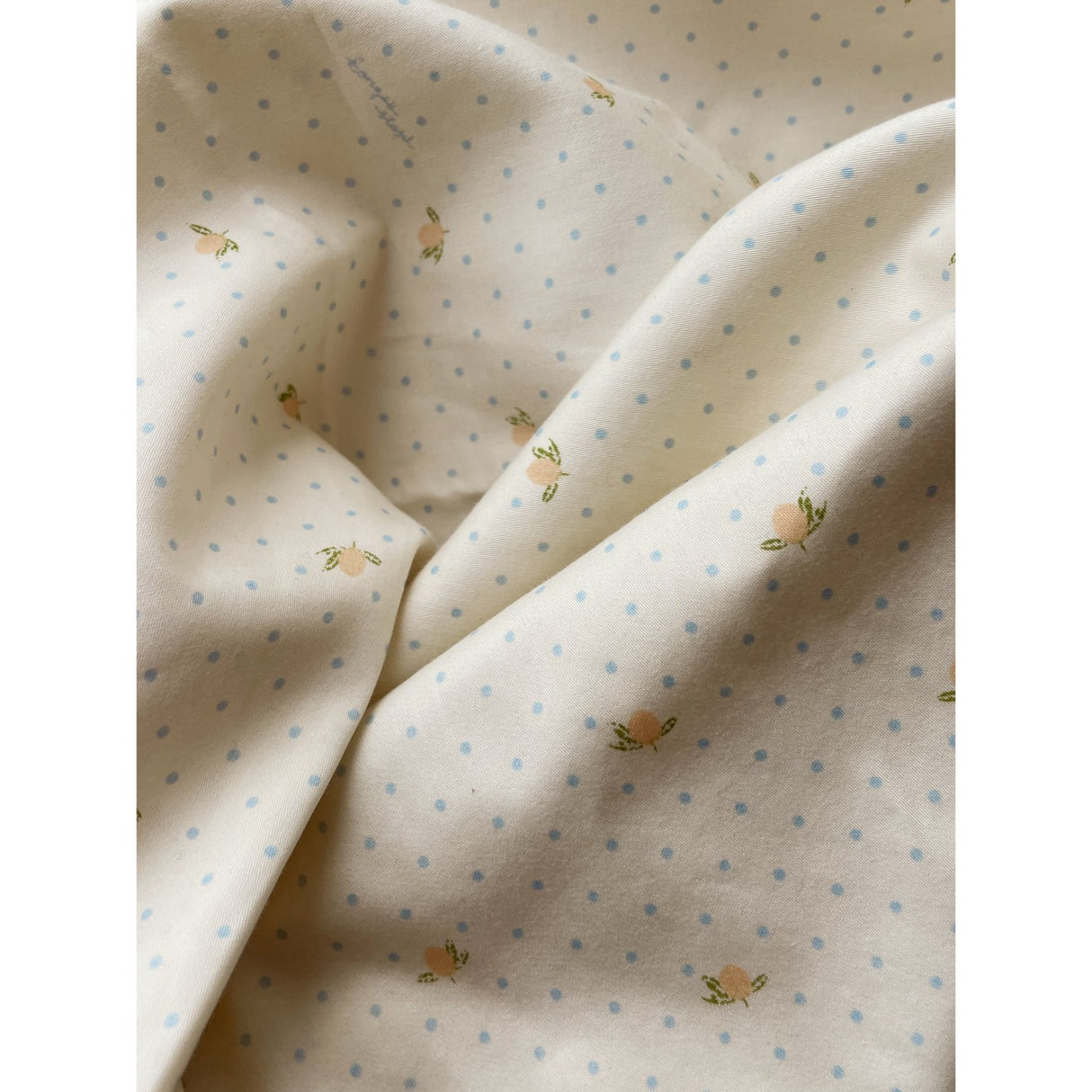 Konges Sløjd Lemon Dot Baby Sengetøj Gots