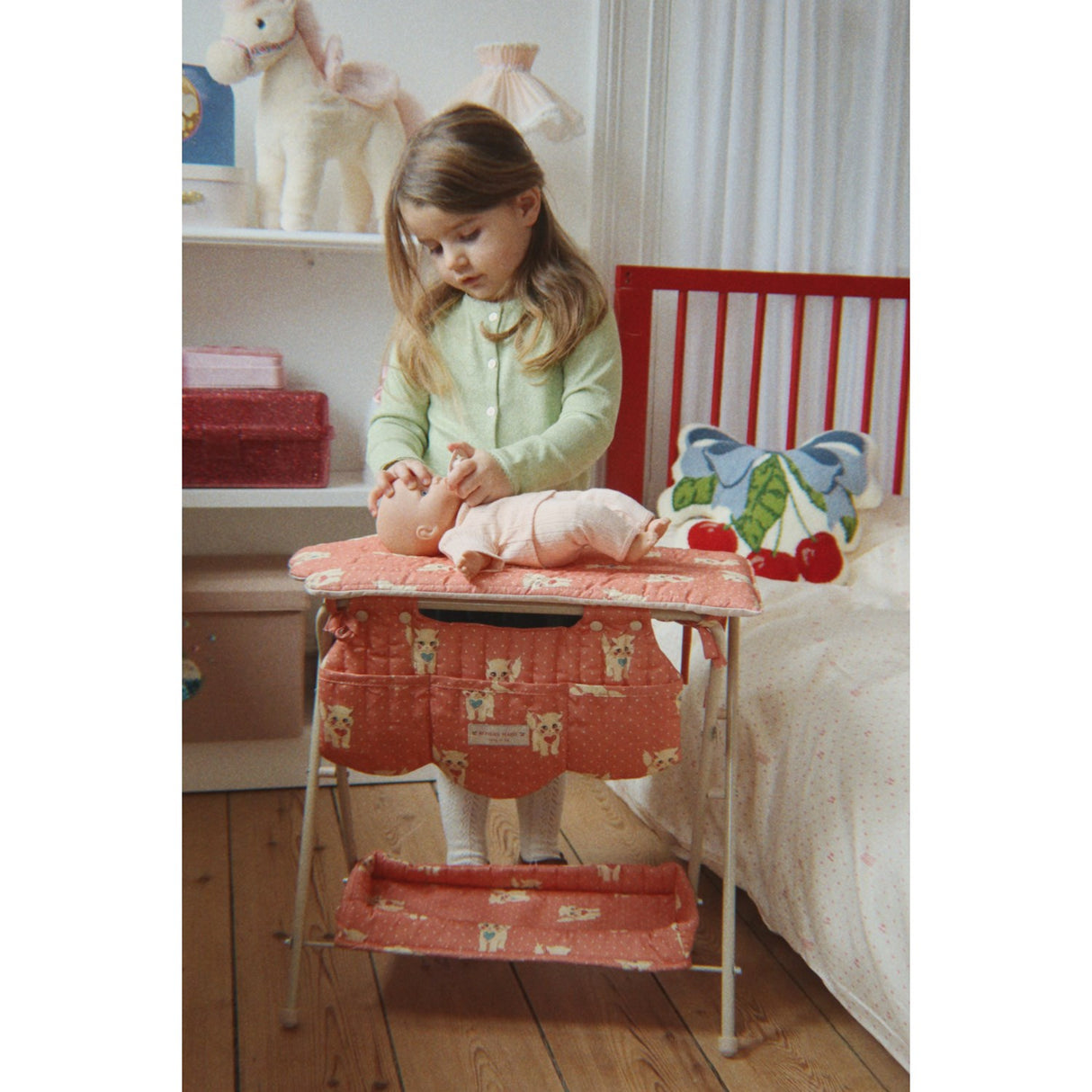 Konges Sløjd Ciao Miao Rose Dukke Changing Table