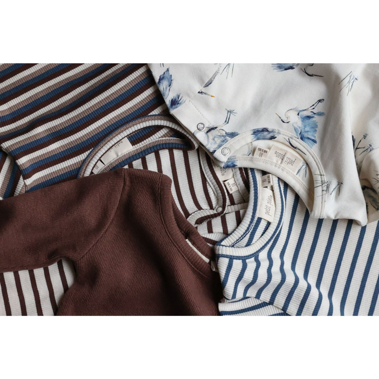 Petit Piao Huckleberry Striped Ppsky L_S Body