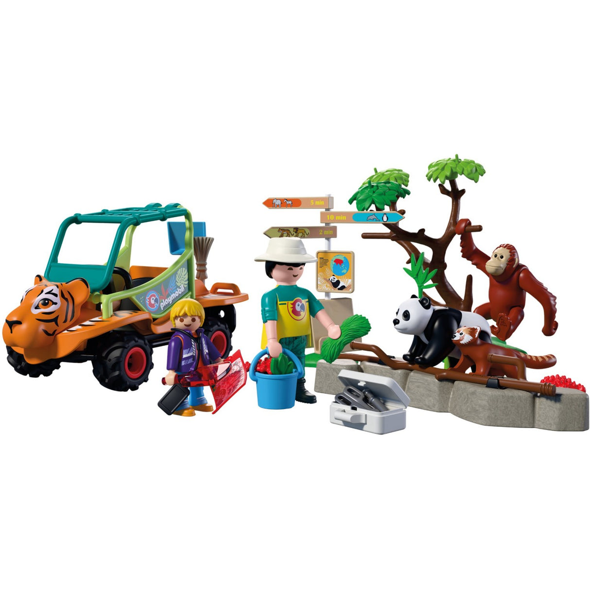 Playmobil® Zoo: Zookeeper With Vehicle
