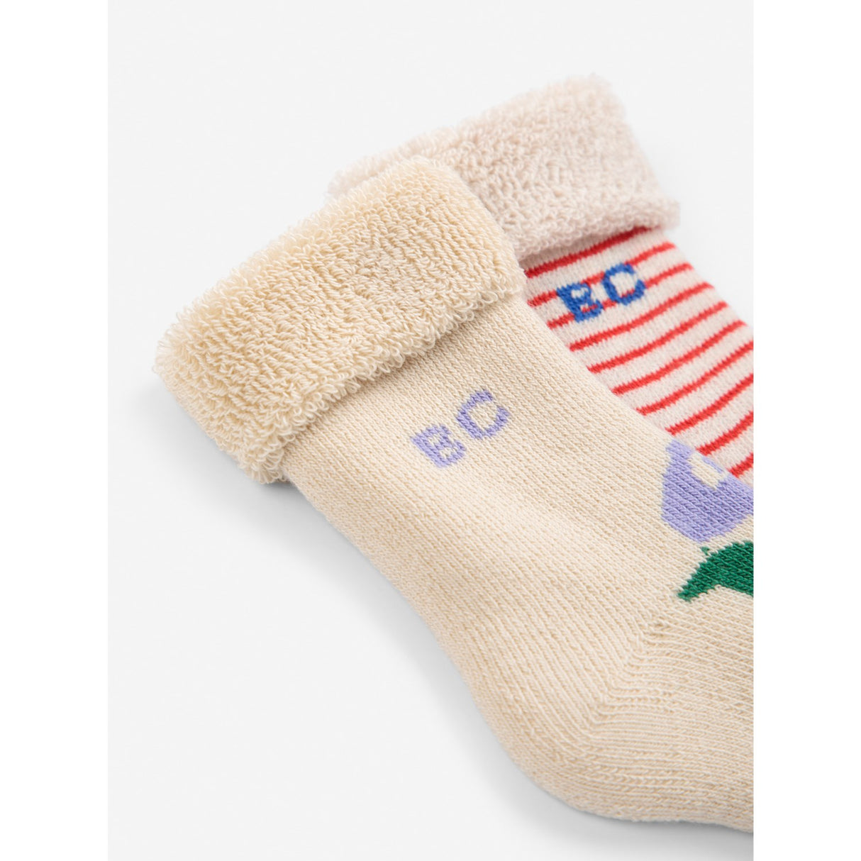 Bobo Choses Offwhite Bc Stamp Bloom Strømper Pak