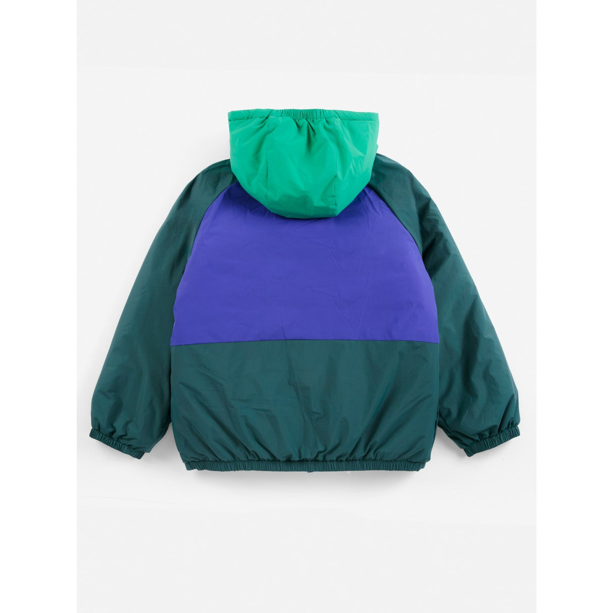 Bobo Choses Navy Blue Almost Moiré All Over Vendbar Anorak