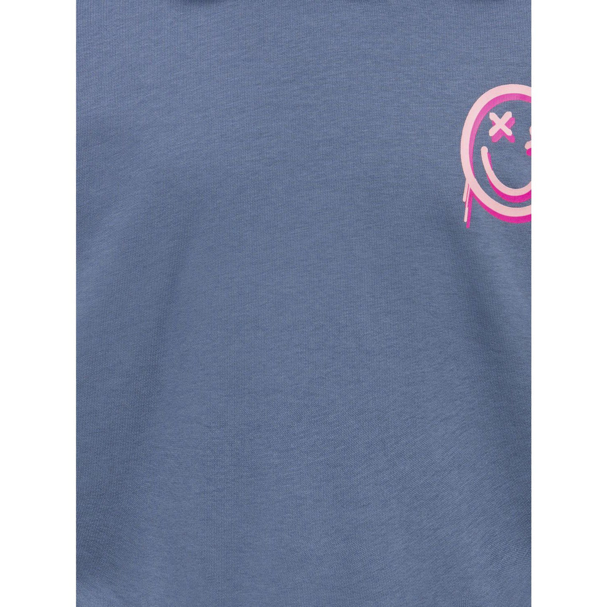 kids ONLY Vintage Indigo Carefree Kogsmile Life L/S Hætte Ub Swt Noos