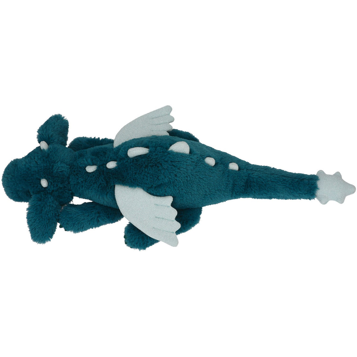 Dino World + Action Petrol Snukis Drage Plys Med Glitter Vinger