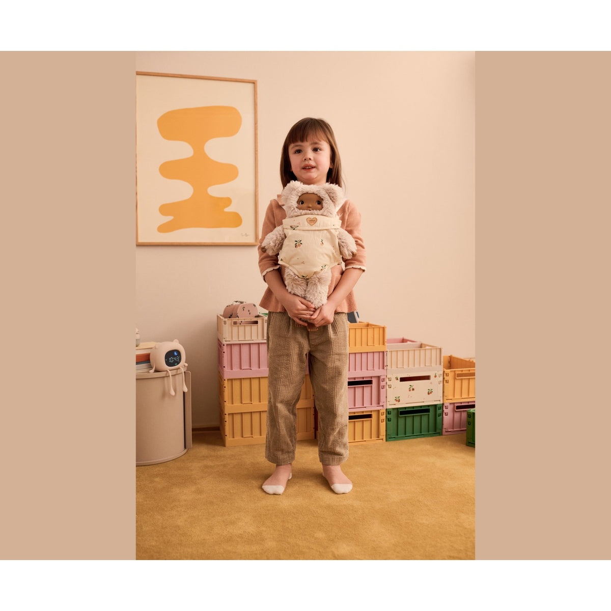 LIEWOOD Mini Me Peach / Seashell Eleanor Dukke Carrier
