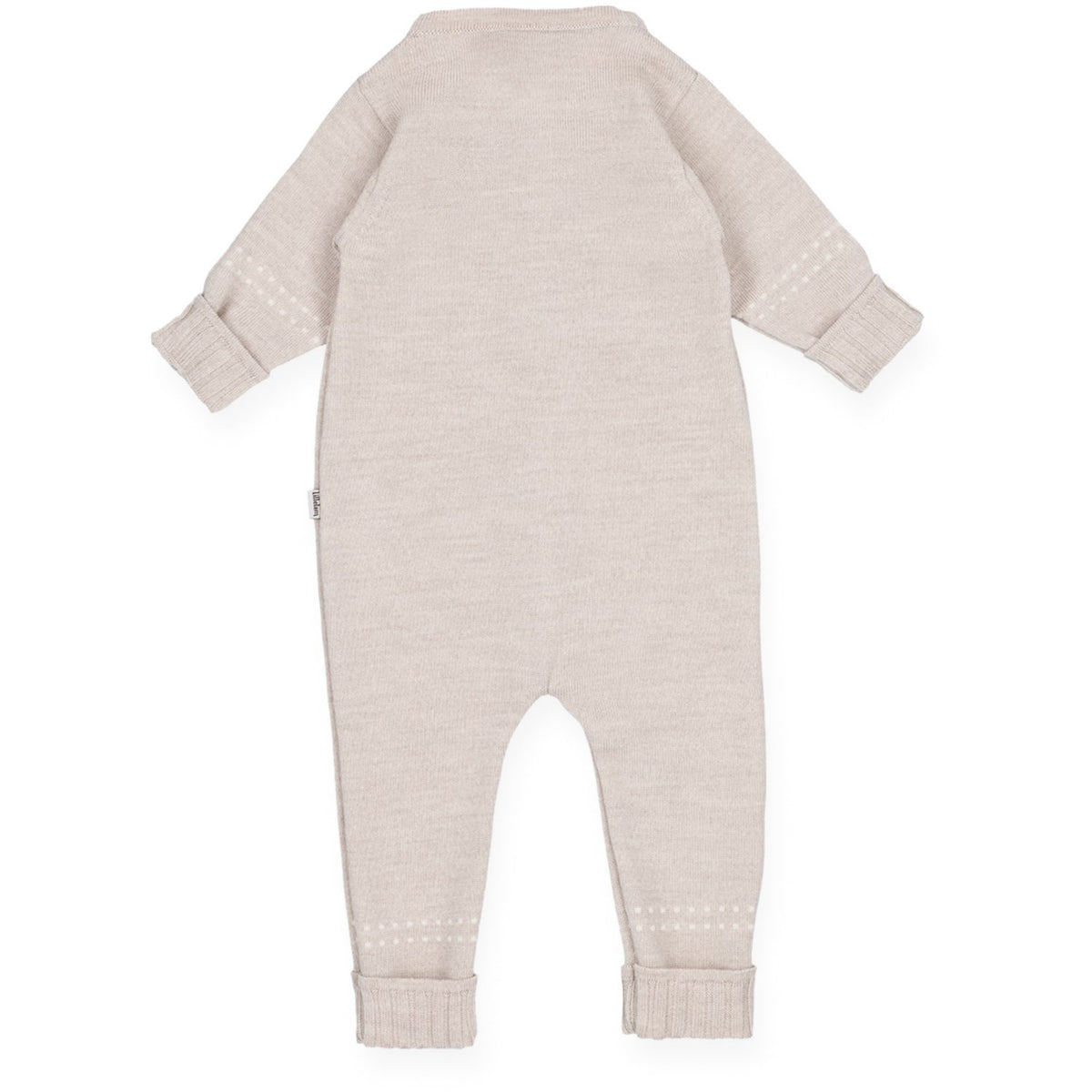 Lillelam Light Beige Babysuit Thin Classic