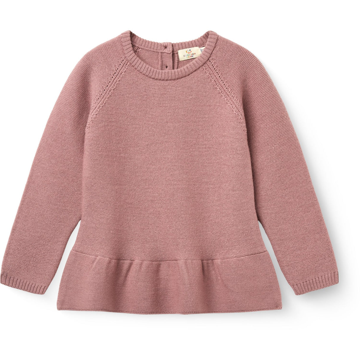COPENHAGEN COLORS Winter Rose Merino Strikket Flæse Bluse