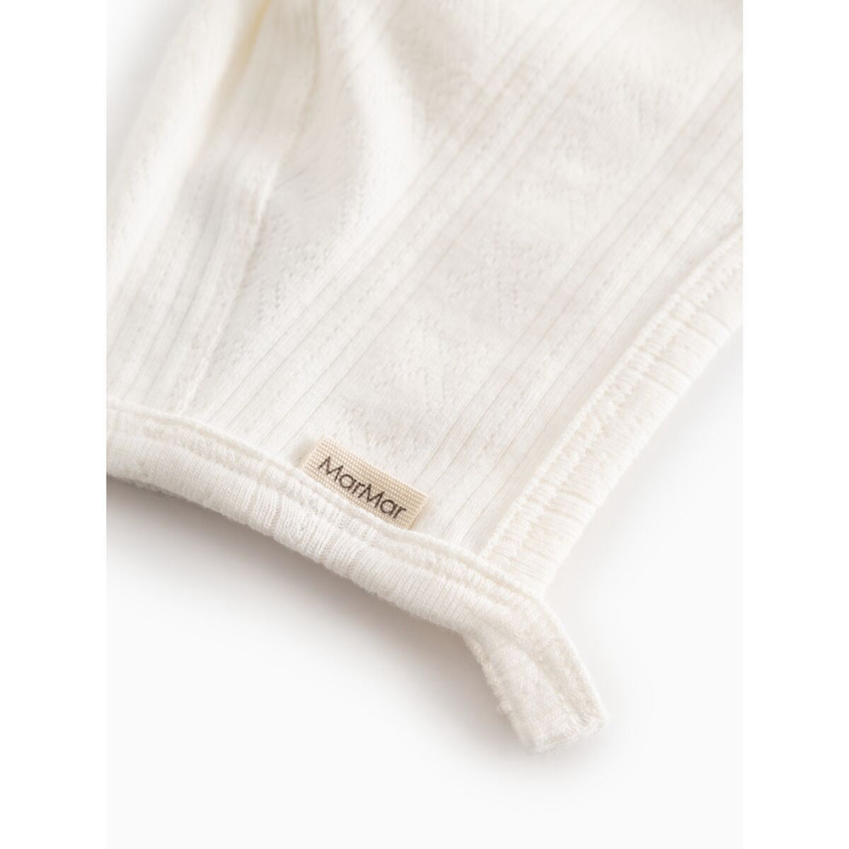 MarMar Modal Pointelle Gentle White Hue Hjelm