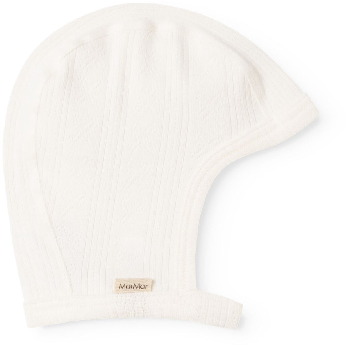 MarMar Modal Pointelle Gentle White Hue Hjelm