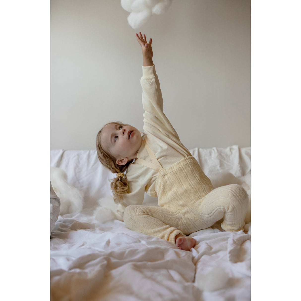 Silly Silas Granny Bamse Footless Strømpebukser Med Braces Lemon Icing