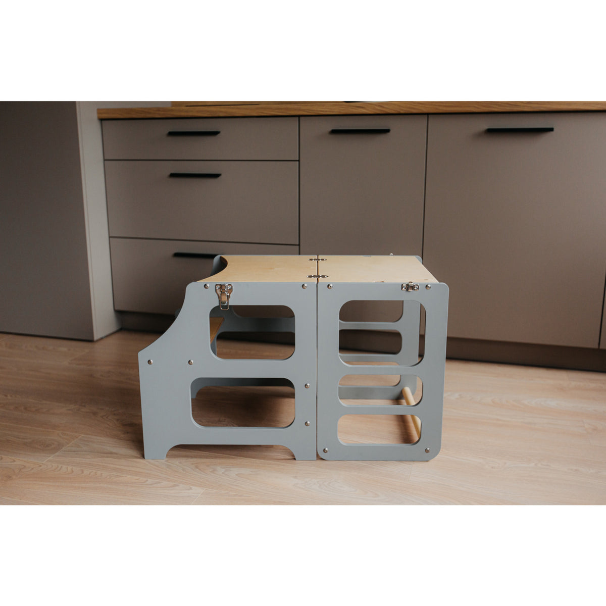 Duck Woodworks Grey Foldbar EC Læringstårn