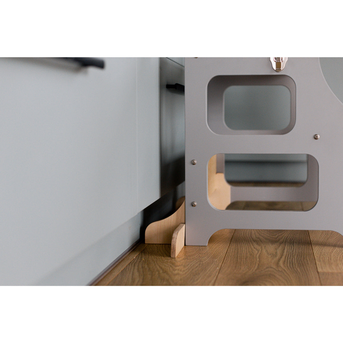 Duck Woodworks Grey Foldbar EC Læringstårn