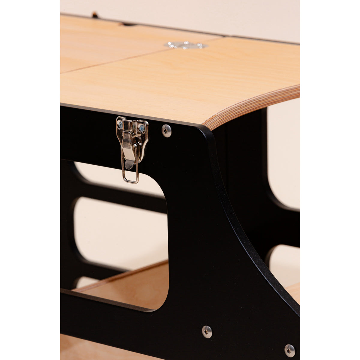 Duck Woodworks Black Foldbar EC Læringstårn