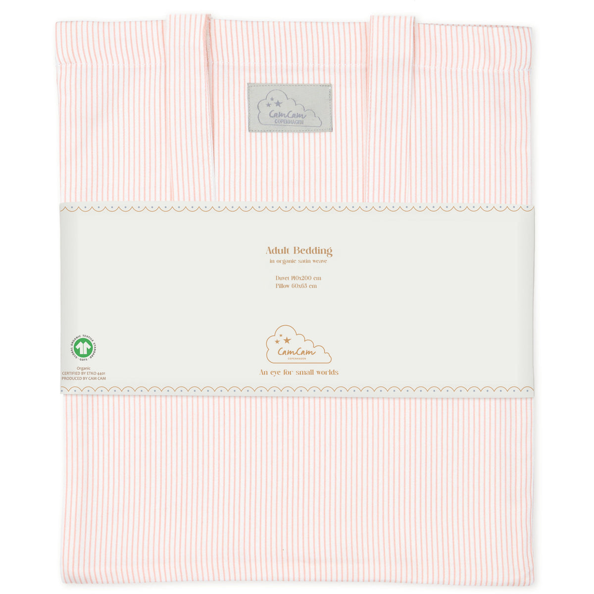 Cam Cam Copenhagen Classic Stripes Rose Sengetøj