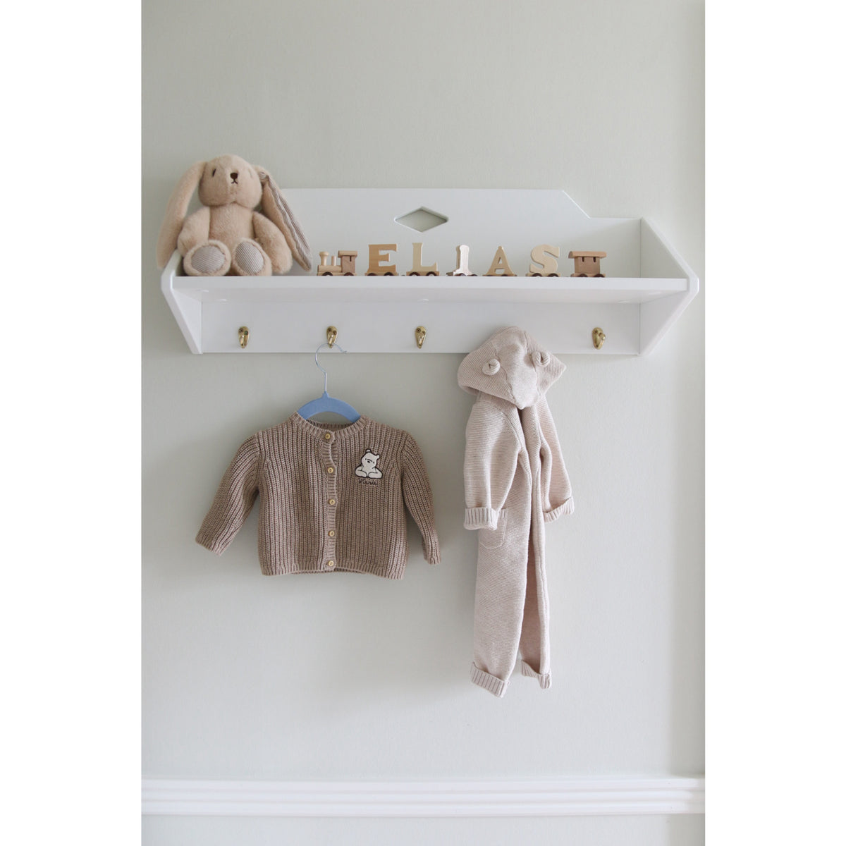 Cam Cam Copenhagen Latte / Classic Stripes Camel Billie Bunny Medium