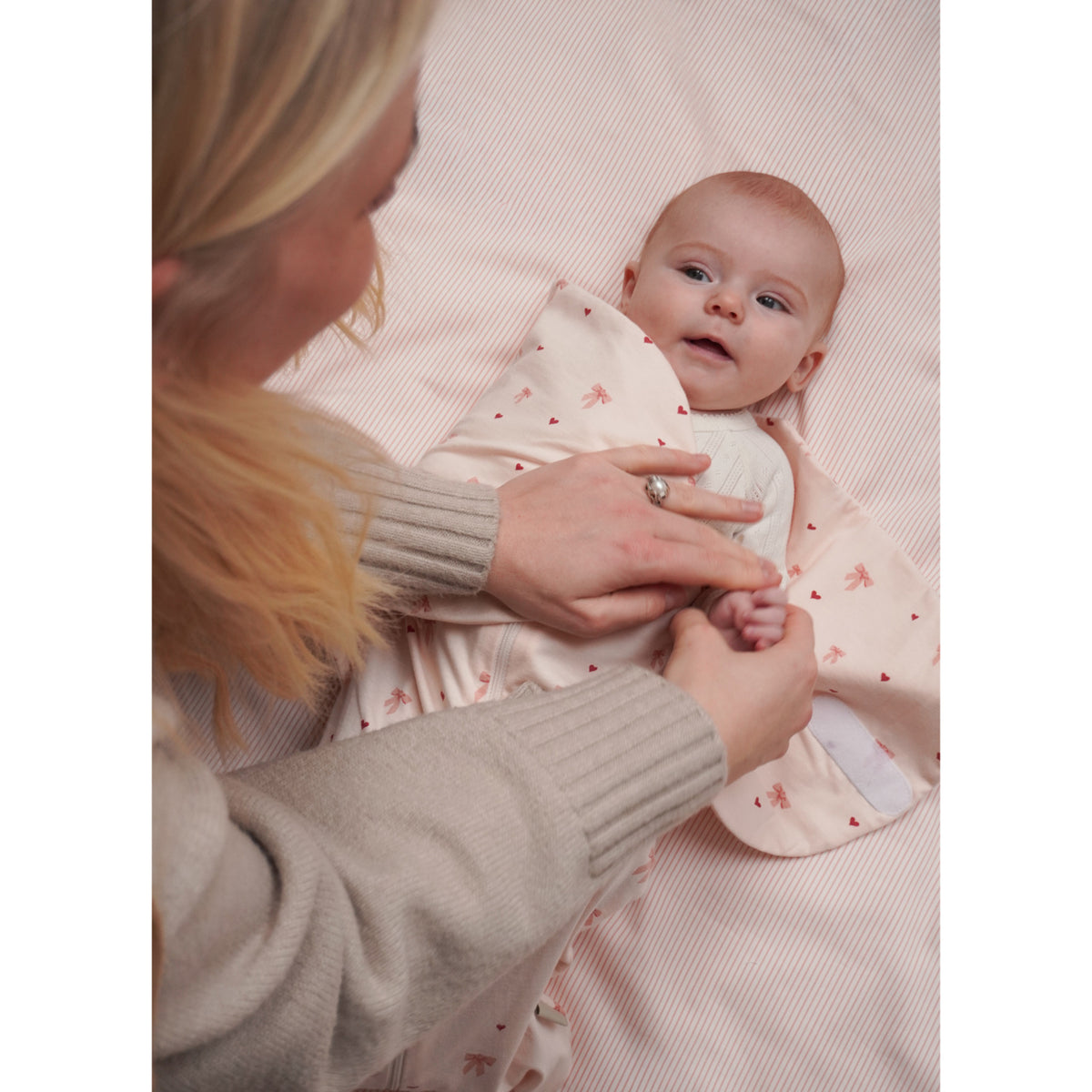 Cam Cam Copenhagen Classic Stripes Rose Sengetøj