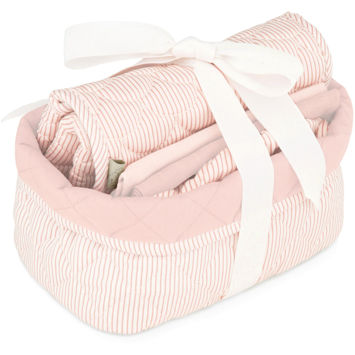 Cam Cam Copenhagen Classic Stripes Rose Baby Care Gave Sæt
