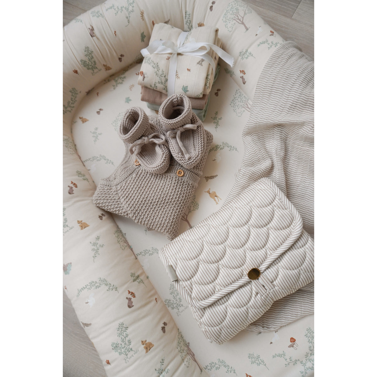 Cam Cam Copenhagen Woodland Muslin Cloth 3-Pak