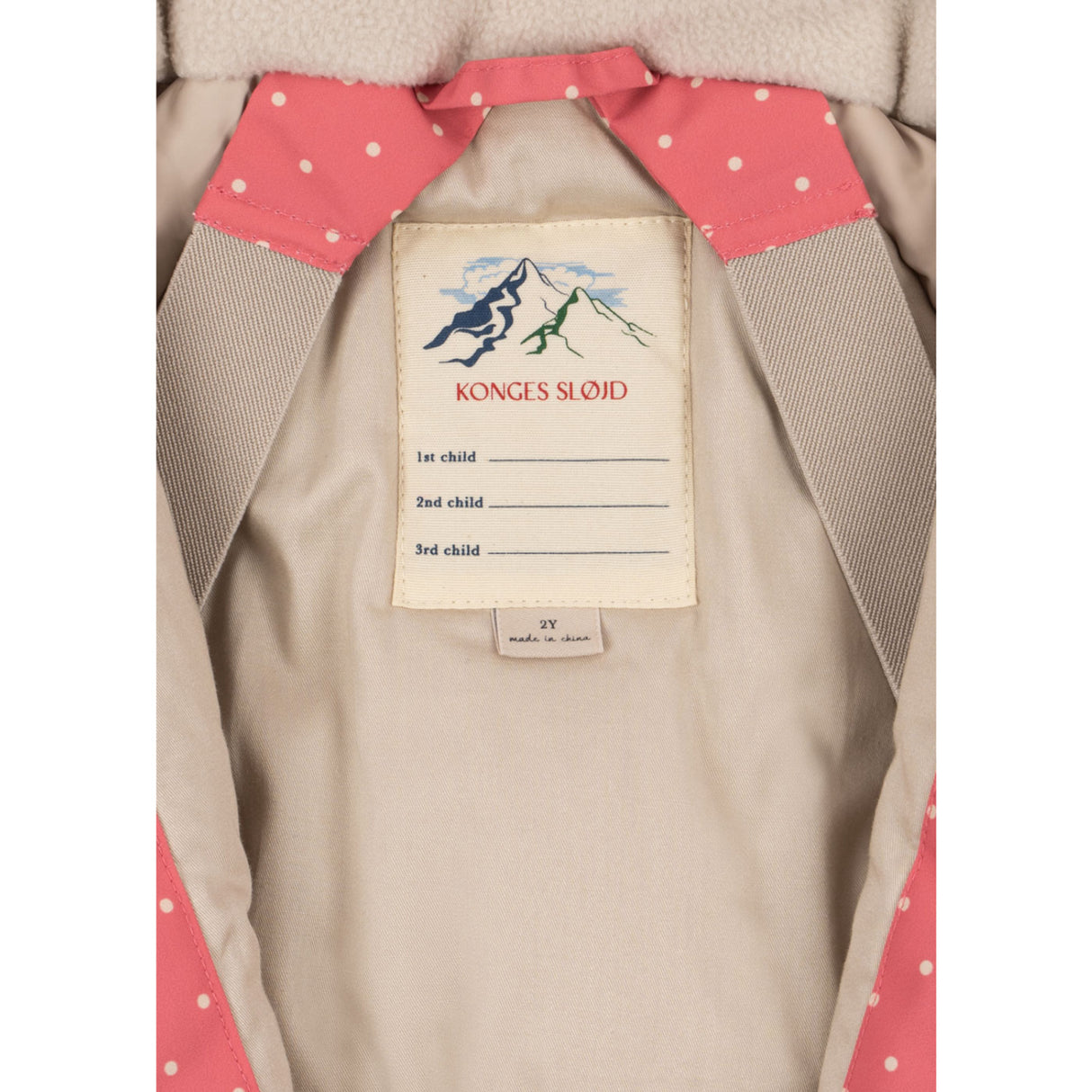 Konges Sløjd Cherry Berry Dot Nohr Flyverdragt Print