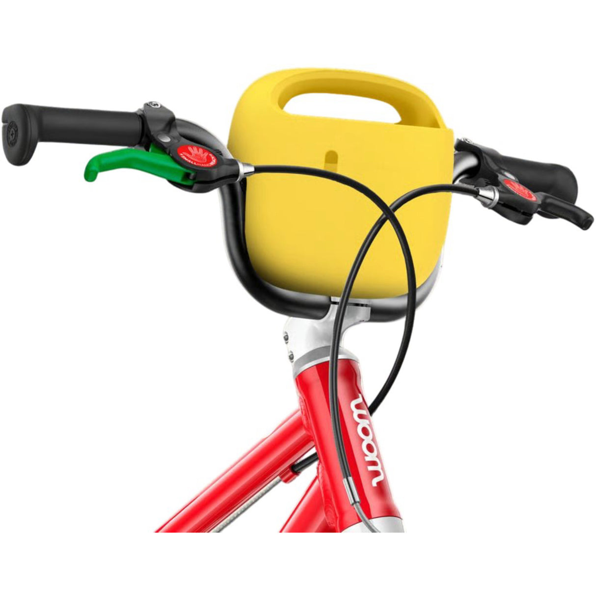 woom Banana Yellow POP Kids' Cykel Kurv