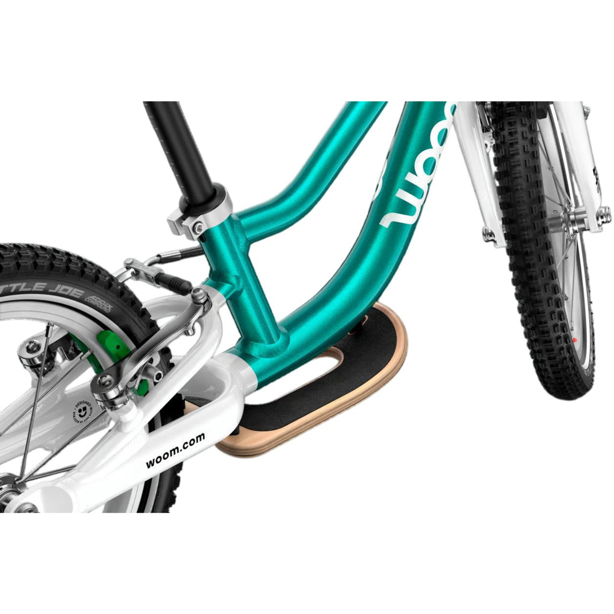 woom Metallic Turquoise Go 1