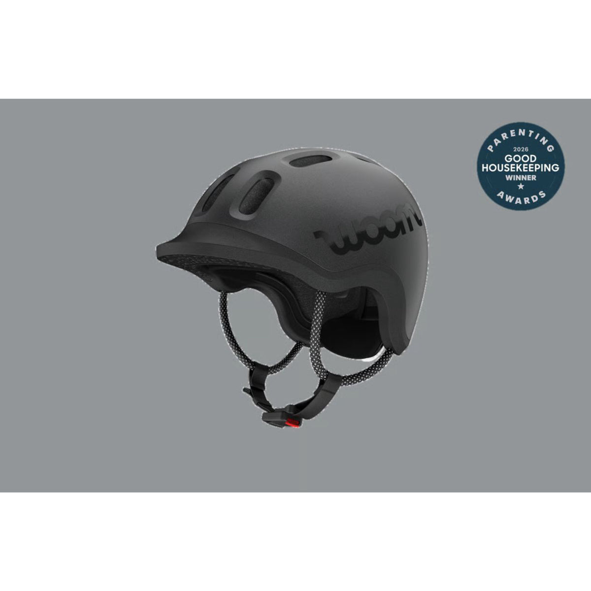 woom Charcoal Metallic Ready Hjelm