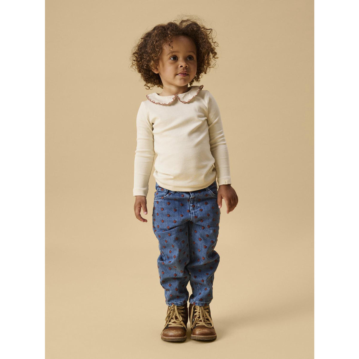 Lil'Atelier Turtledove Nmffundo Loa Ls Slim Top Lil