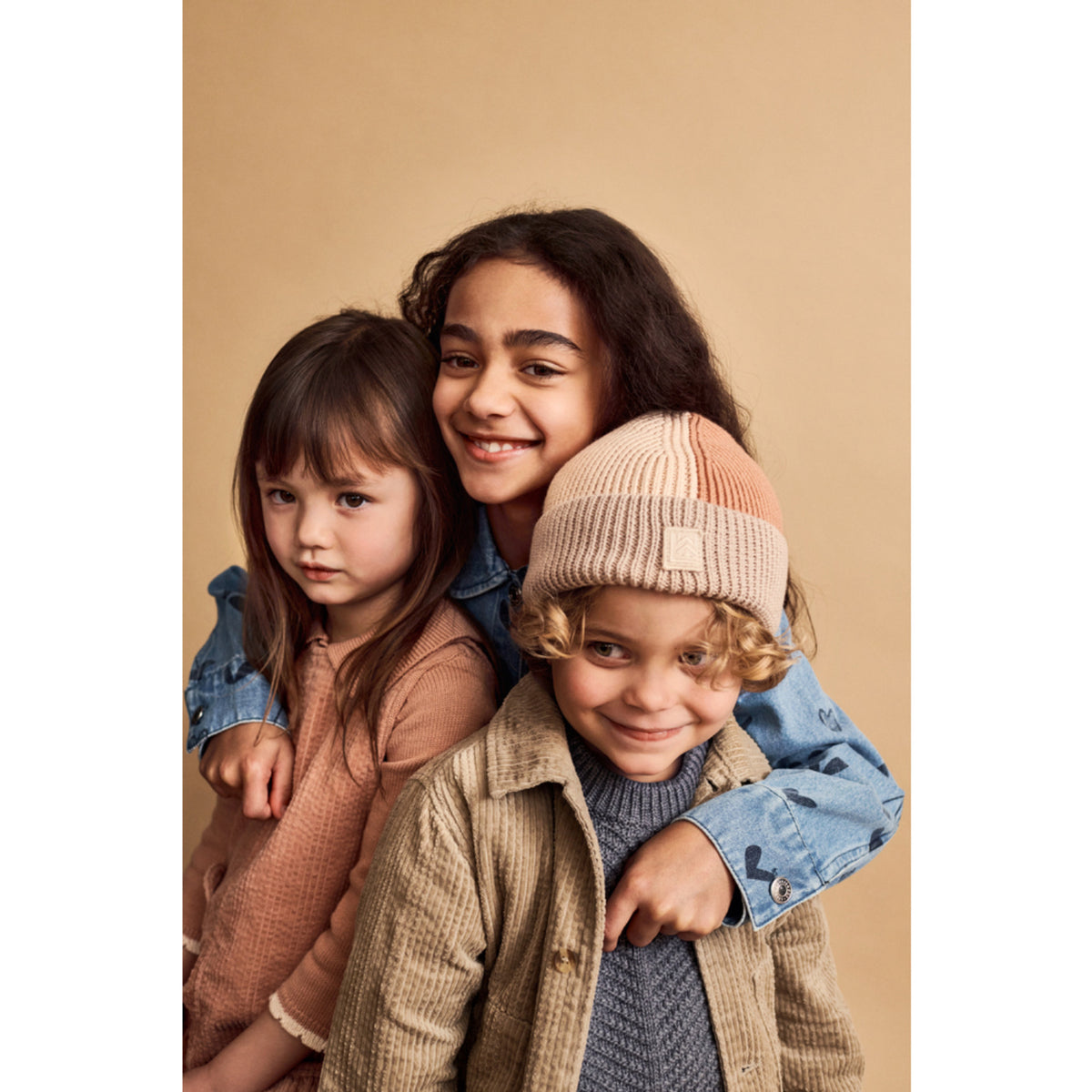 LIEWOOD Grey Melange Ari Bomuld Strik Jumper
