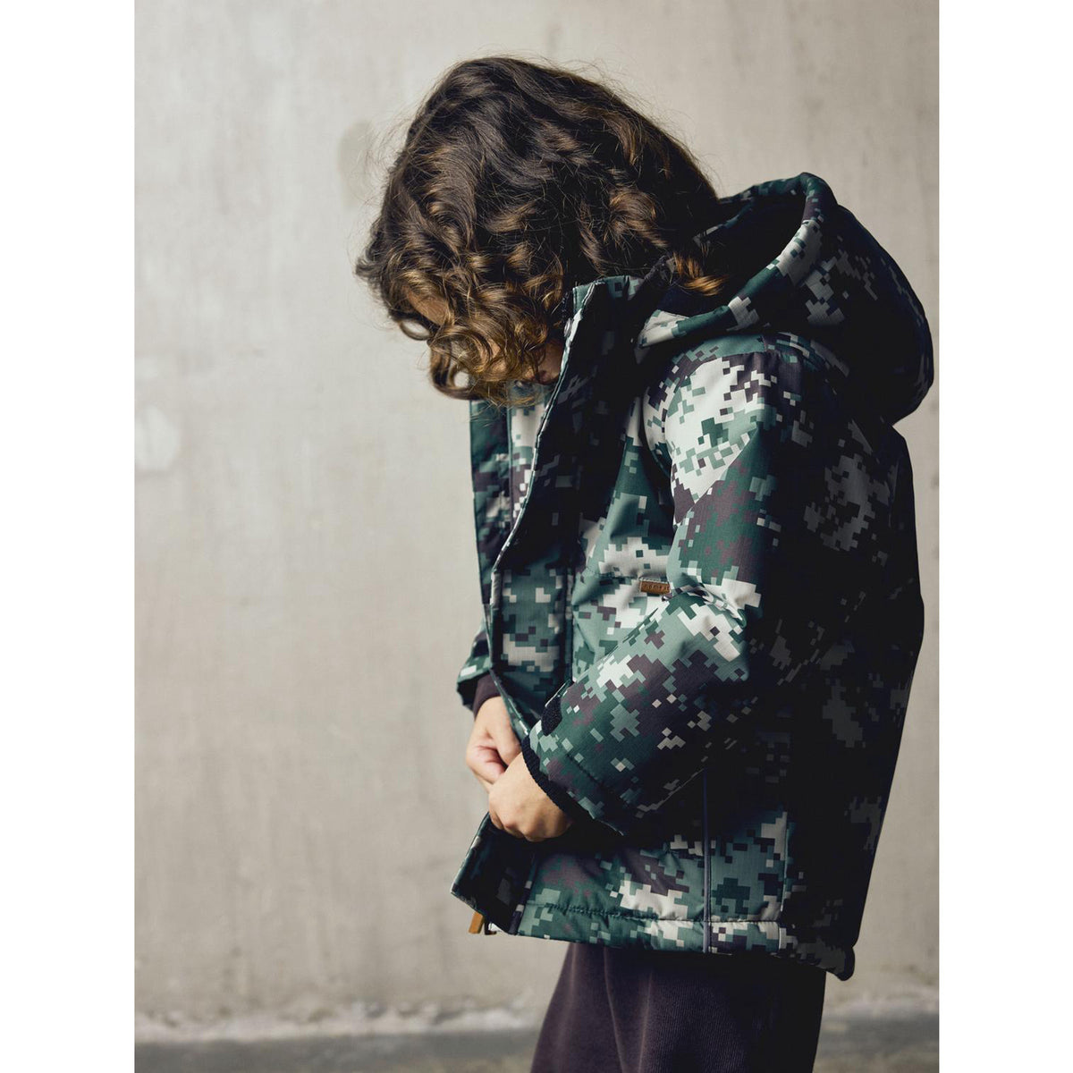 Name It Deep Depths Pixel Nmmmacon Parka Jakke