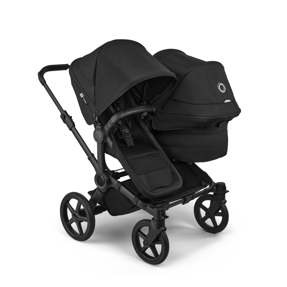 Bugaboo Donkey 6 Søskendevogn Heritage Black Bundle