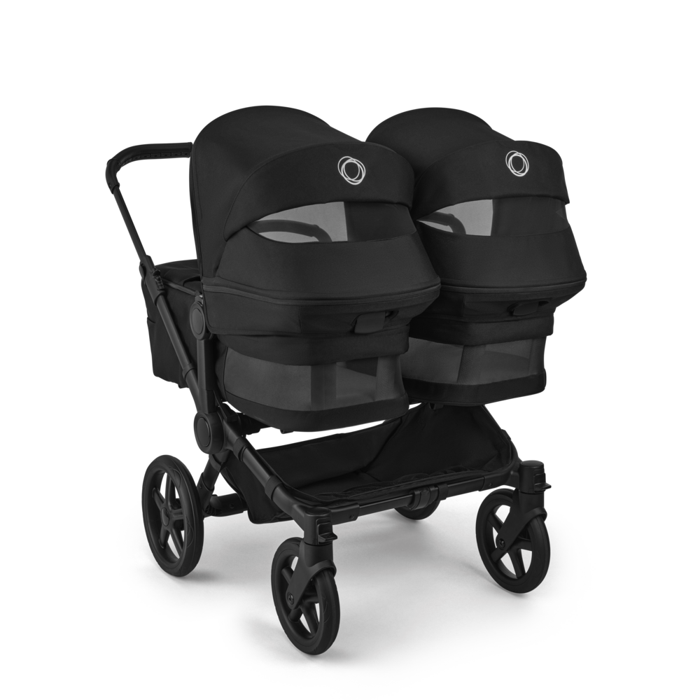 Bugaboo Donkey 6 Tvillingevogn Heritage Black Bundle