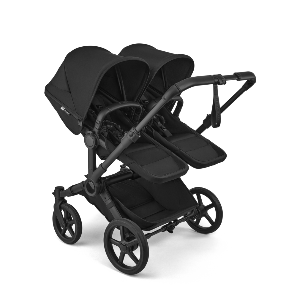 Bugaboo Donkey 6 Tvillingevogn Heritage Black Bundle