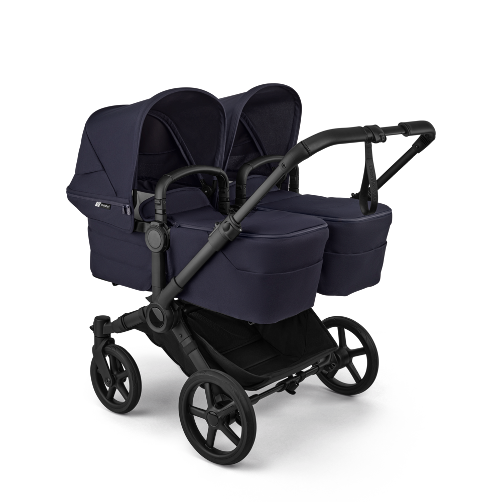 Bugaboo Donkey 6 Tvillingevogn Deep Indigo Bundle