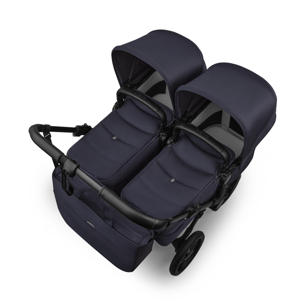 Bugaboo Donkey 6 Tvillingevogn Deep Indigo Bundle