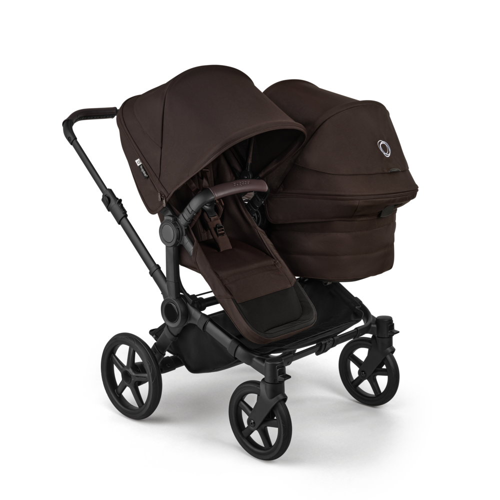 Bugaboo Donkey 6 Søskendevogn Cocoa Brown Bundle