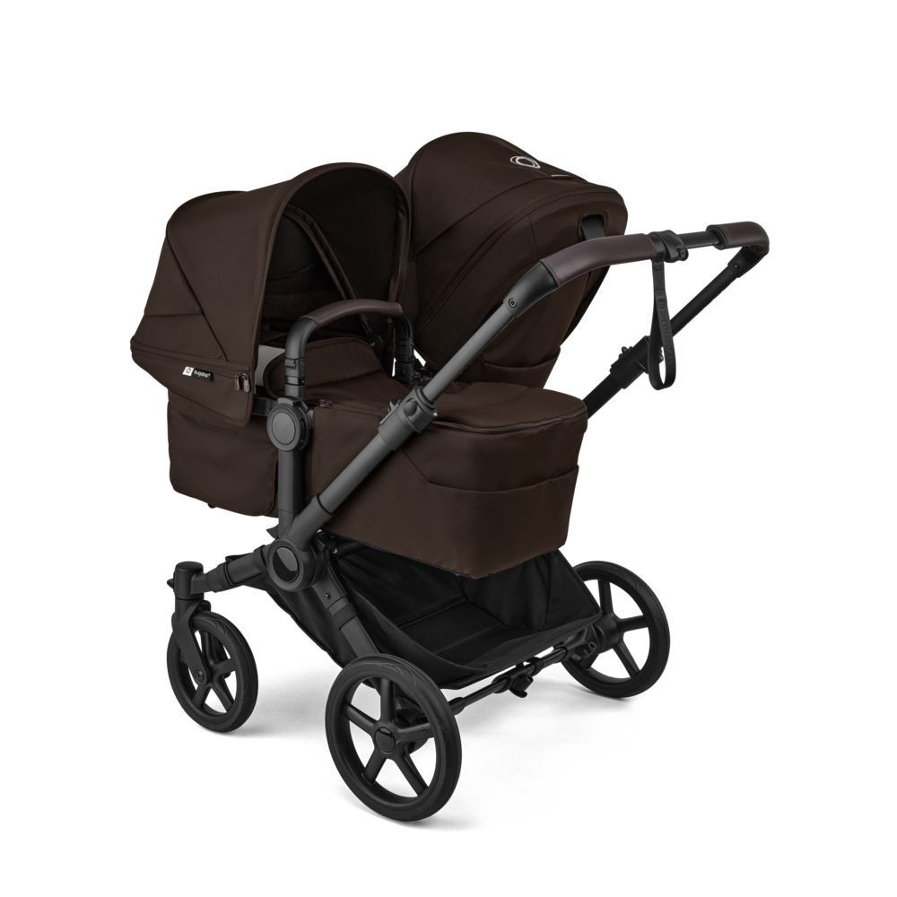 Bugaboo Donkey 6 Søskendevogn Cocoa Brown Bundle