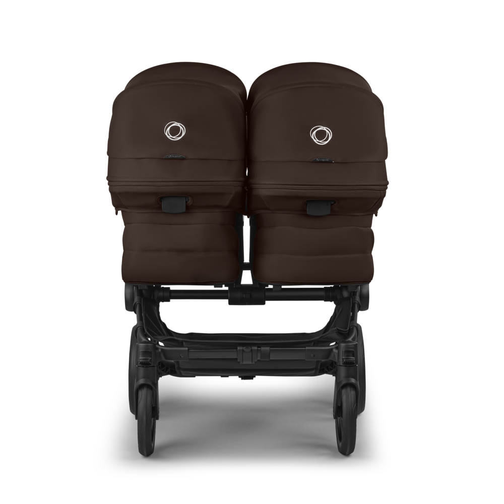 Bugaboo Donkey 6 Tvillingevogn Cocoa Brown Bundle