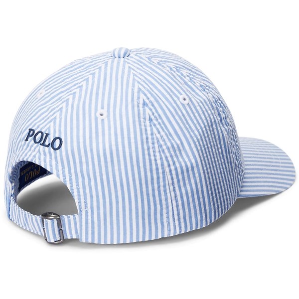 Polo Ralph Lauren Boy Cap Blue White 2