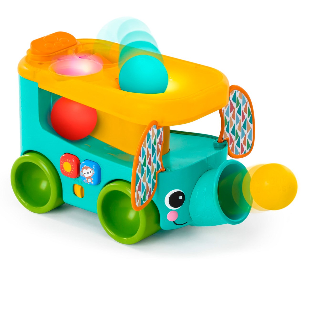Bright Starts Pop & Roll Safari Bus™ bold legetøj