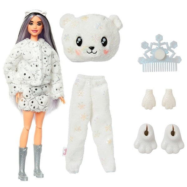 Barbie® Cutie Reveal Winter Sparkle - Isbjørn 2