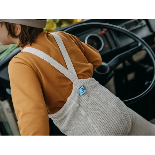 Silly Silas Hippy Footless Tights Cream Blend