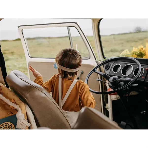 Silly Silas Hippy Footless Tights Cream Blend