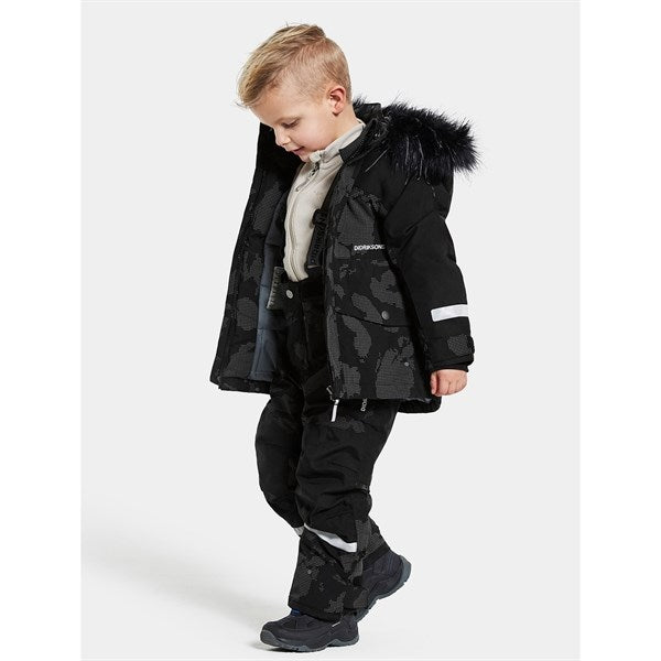 Didriksons Bjärven Island Print Ref Vinterjakke