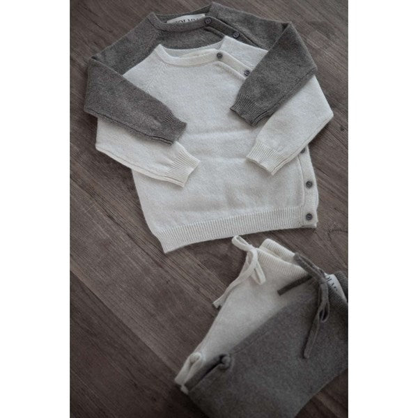 HOLMM Natural Doppio Cashmere Striktrøje & Bukser