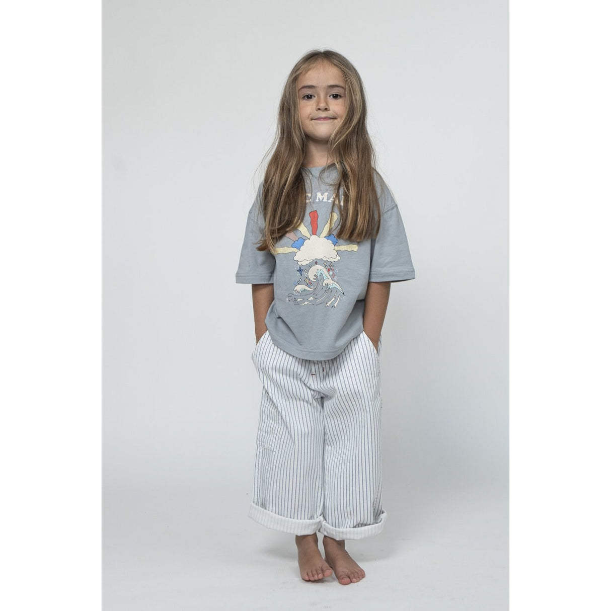 Sofie Schnoor Dusty Blue T-Shirt