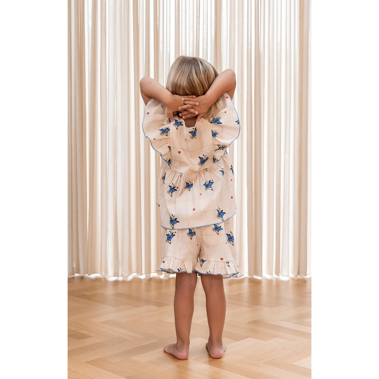 Fliink Sandshell Aop Sally Ss Bluse