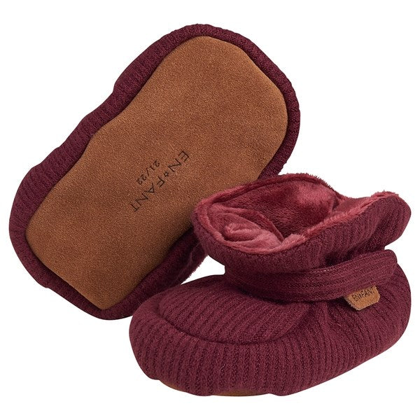En Fant Baby Slippers Chocolate Truffle